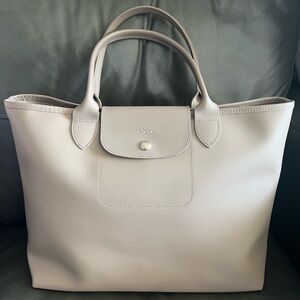 Le Pliage City Coated Canvas Tote